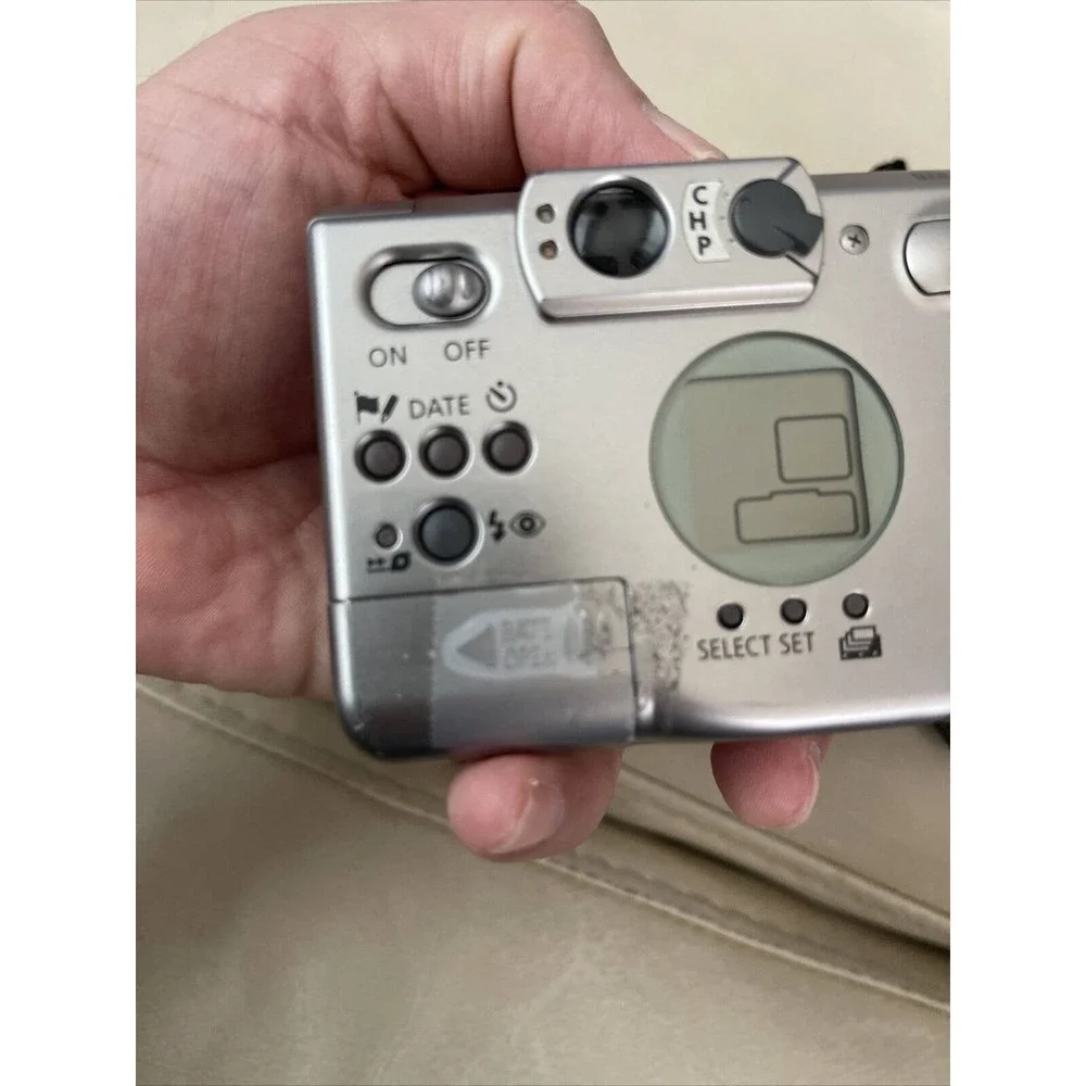 Canon Elph LT 270 AF point and shoot APS film camera w/flash -not Tested ,c1